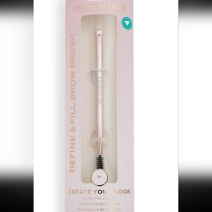 Revolution Define & Fill Brow Pencil in Metallic Pink